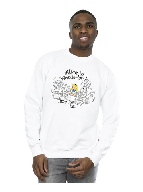 Disney - Sweat ALICE IN WONDERLAND TIME FOR TEA - Kiabi Disney - Sweat ALICE IN WONDERLAND TIME FOR TEA - Kiabi