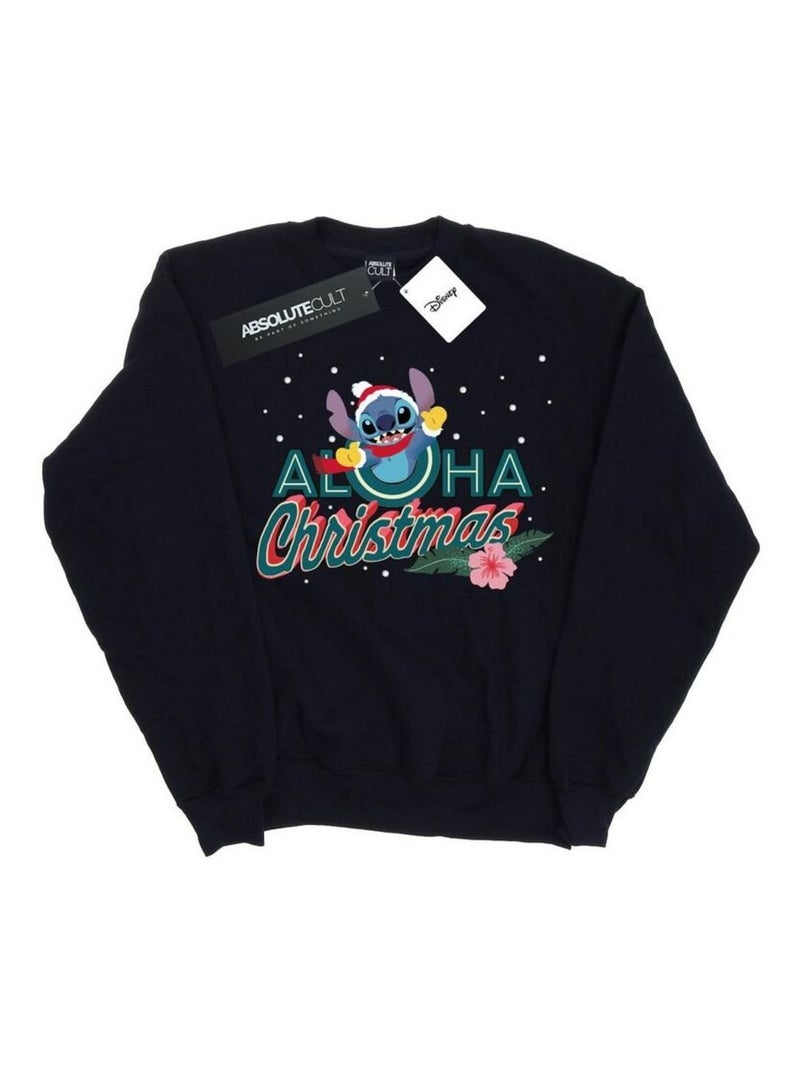 Disney - Sweat ALOHA Bleu marine - Kiabi