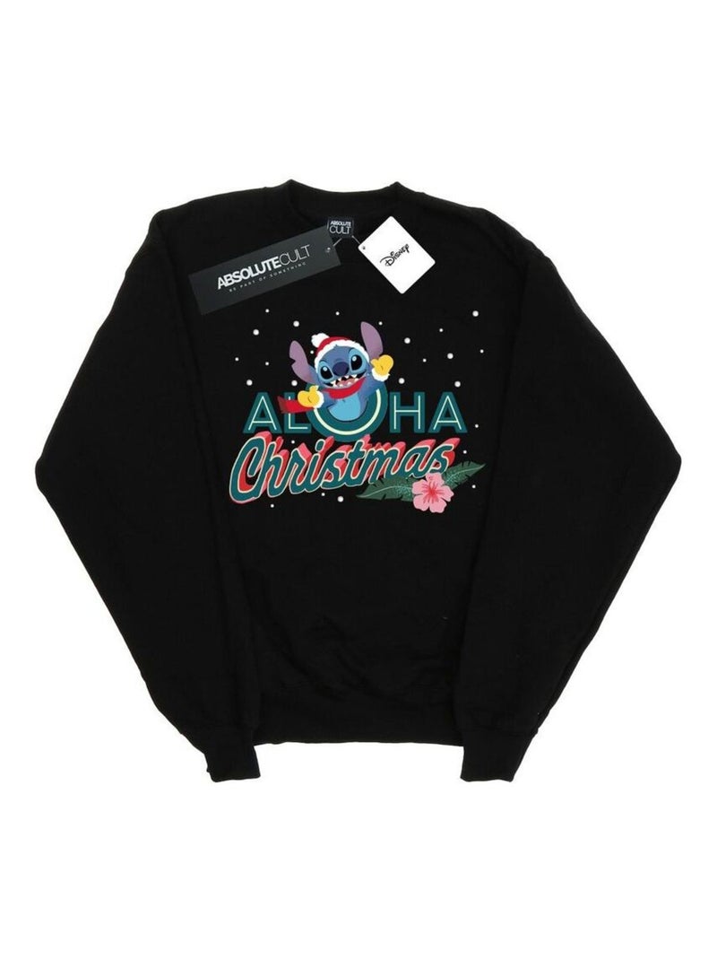 Disney - Sweat ALOHA Noir - Kiabi
