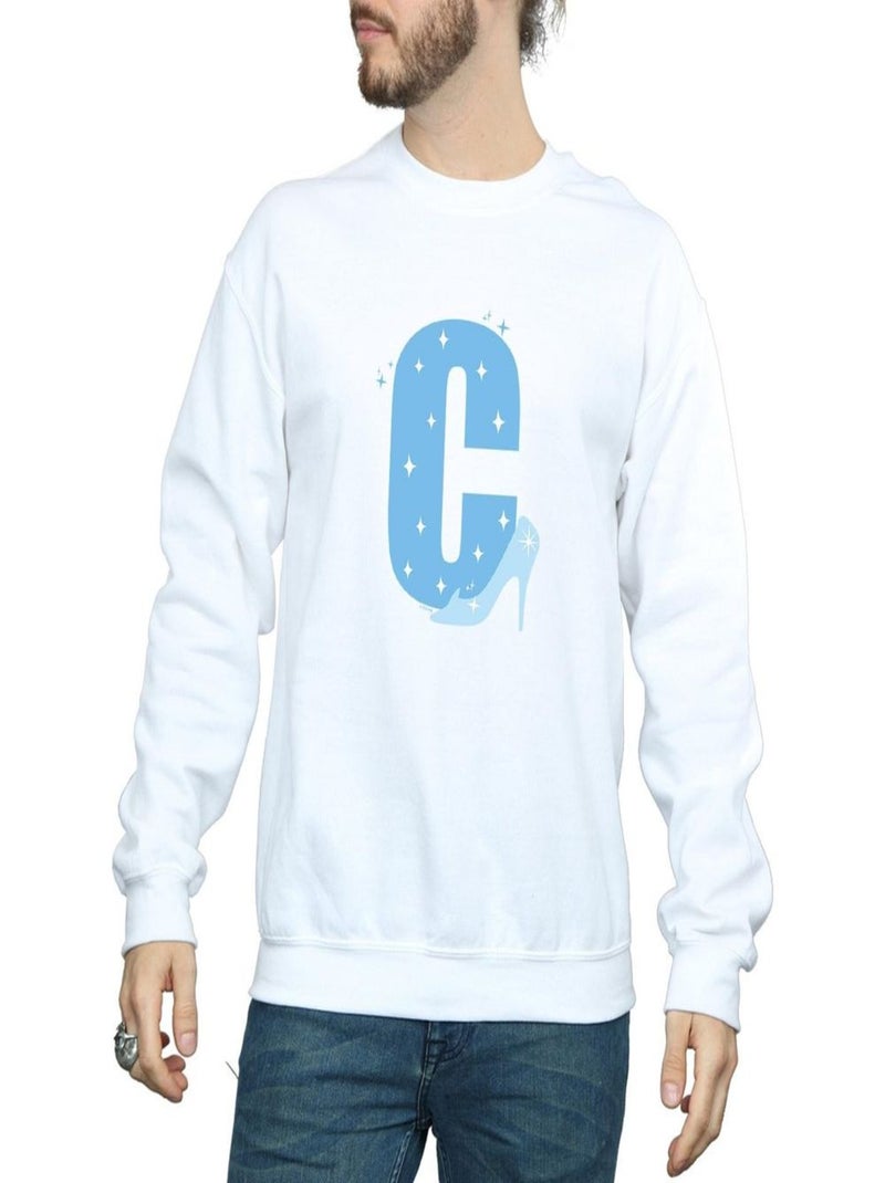 Disney - Sweat ALPHABET C IS FOR CINDERELLA Blanc - Kiabi