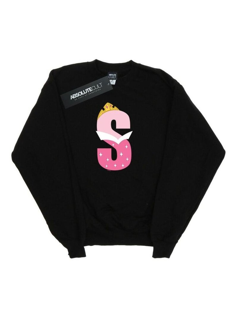 Disney - Sweat ALPHABET S IS FOR SLEEPING BEAUTY Noir - Kiabi