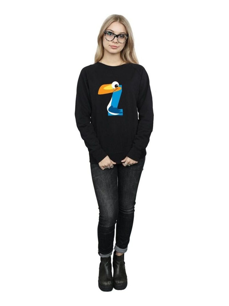 Disney - Sweat ALPHABET Z IS FOR ZAZU Noir - Kiabi