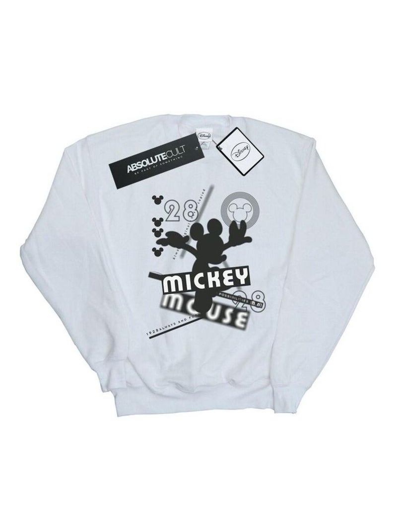 Disney - Sweat ALWAYS AND FOREVER Blanc - Kiabi