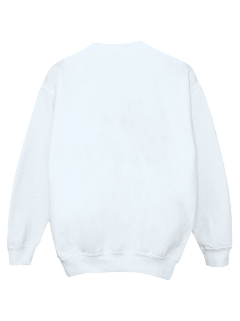 Disney - Sweat ANGEL FA LA LA Blanc - Kiabi