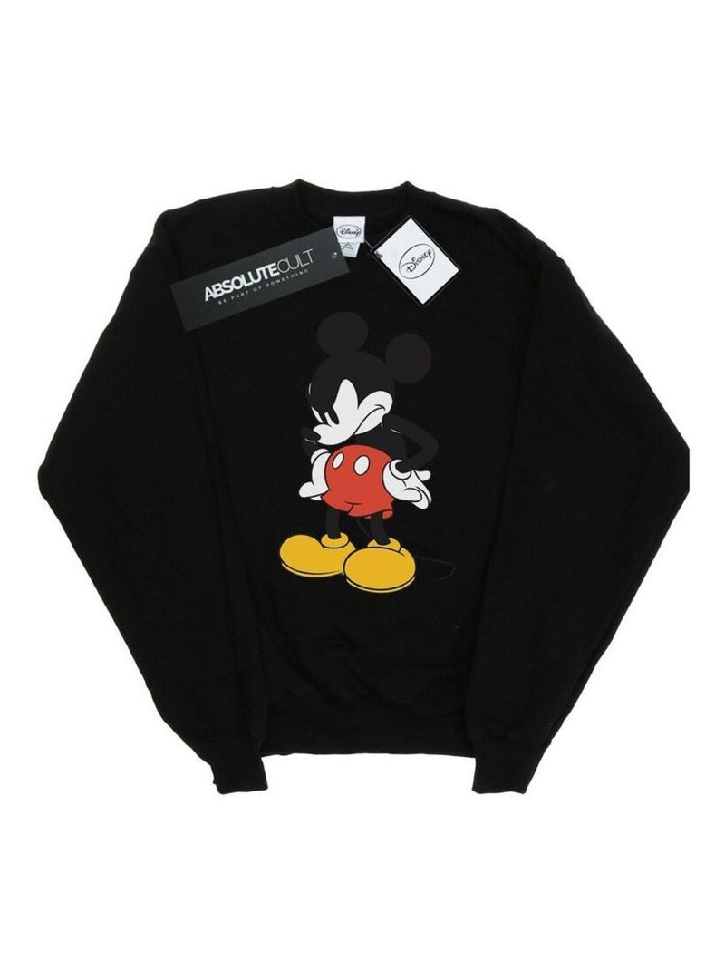 Disney - Sweat ANGRY LOOK DOWN Noir - Kiabi