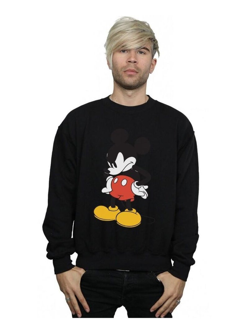 Disney - Sweat ANGRY LOOK DOWN Noir - Kiabi
