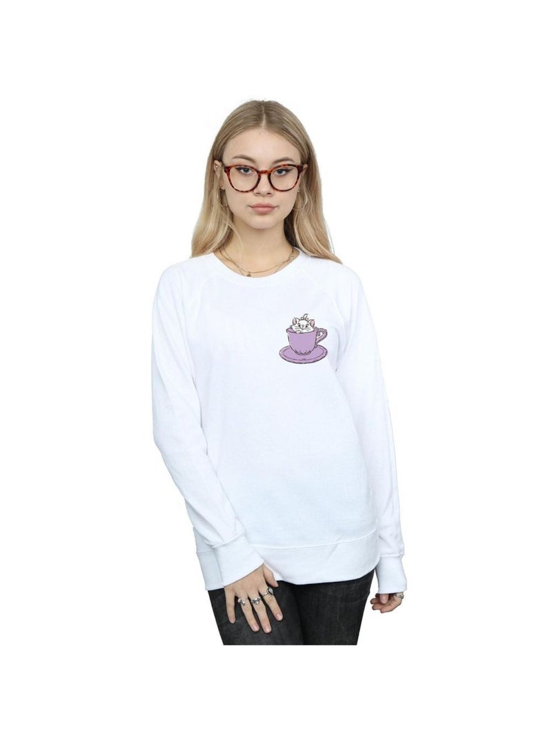 Disney - Sweat ARISTOCATS Blanc - Kiabi