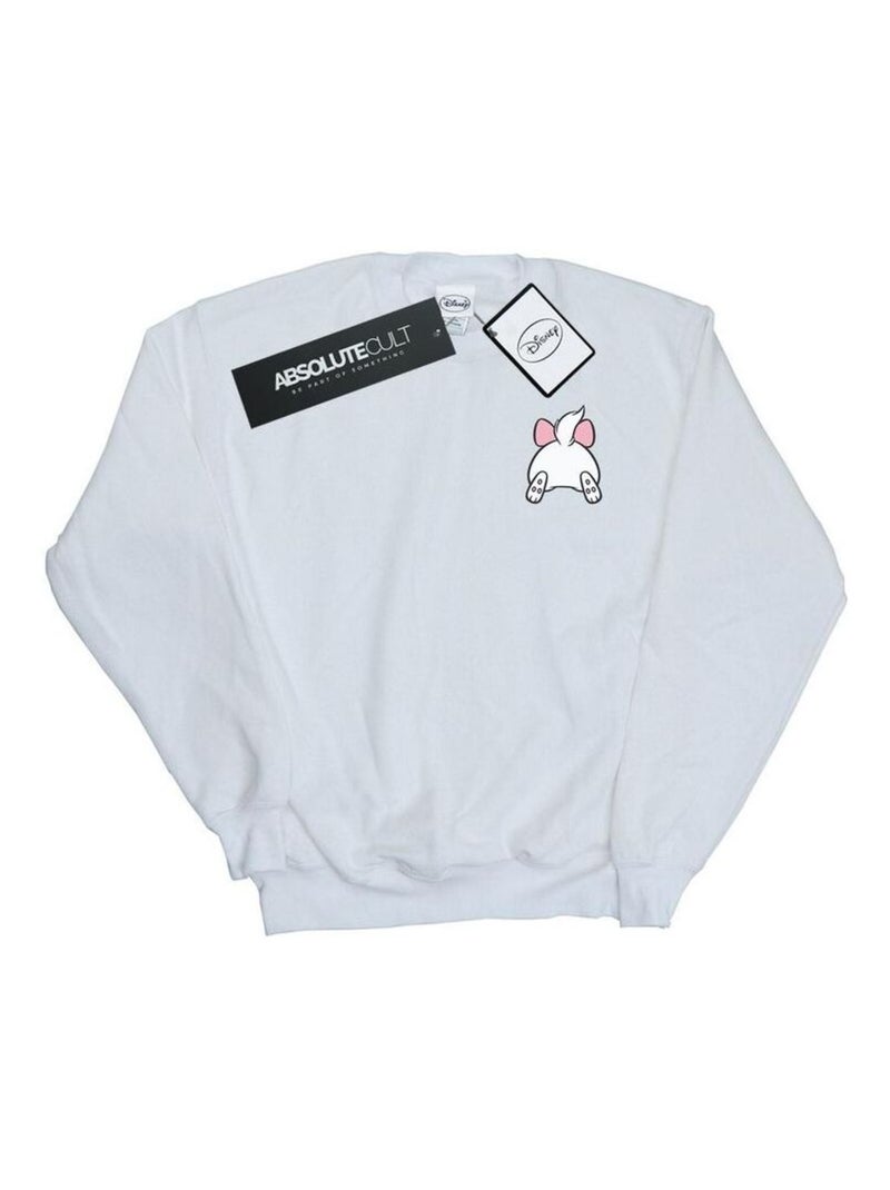 Disney - Sweat ARISTOCATS Blanc - Kiabi