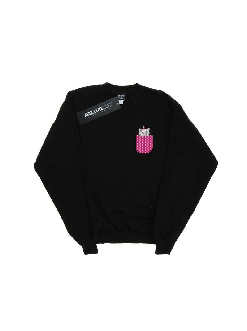 Disney - Sweat ARISTOCATS Noir - Kiabi