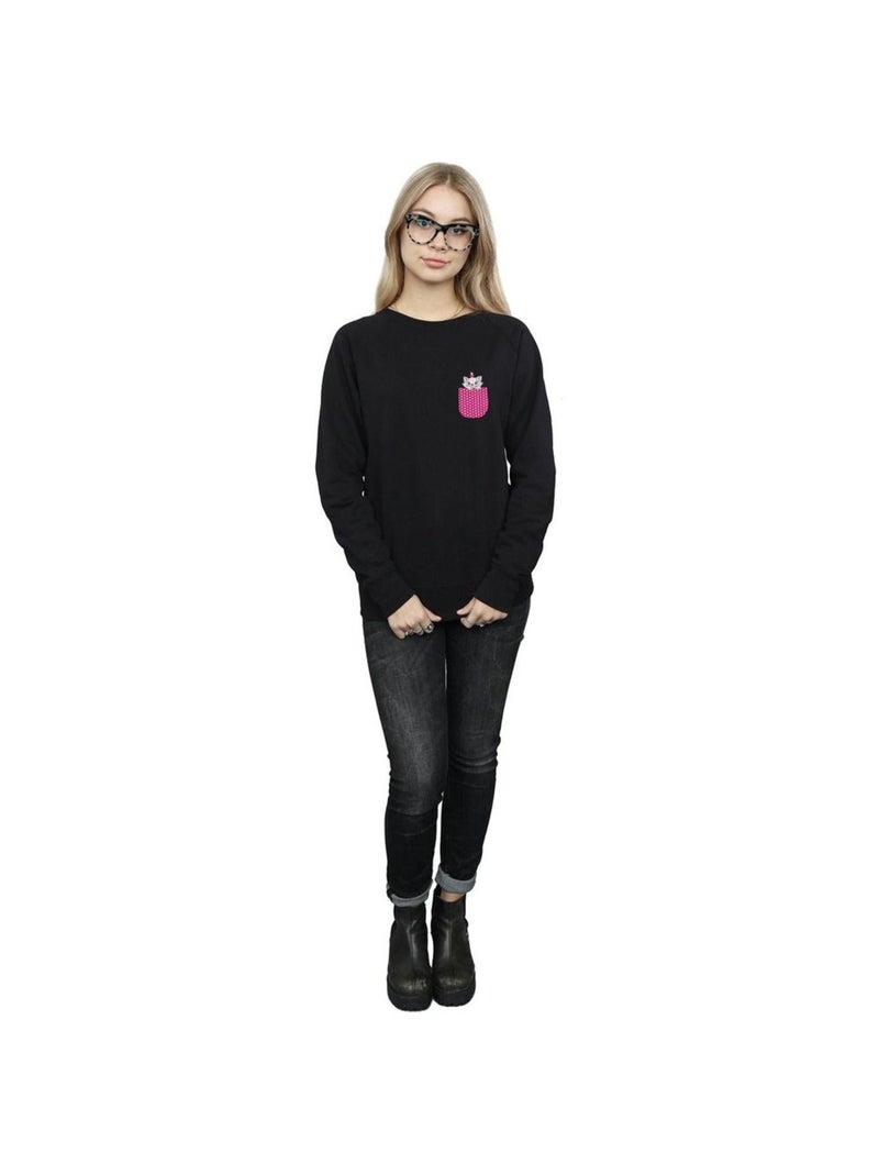 Disney - Sweat ARISTOCATS Noir - Kiabi