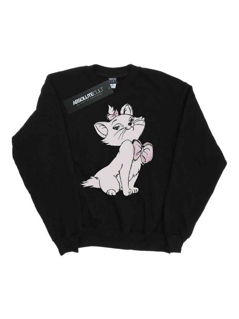 Disney - Sweat ARISTOCATS Noir - Kiabi