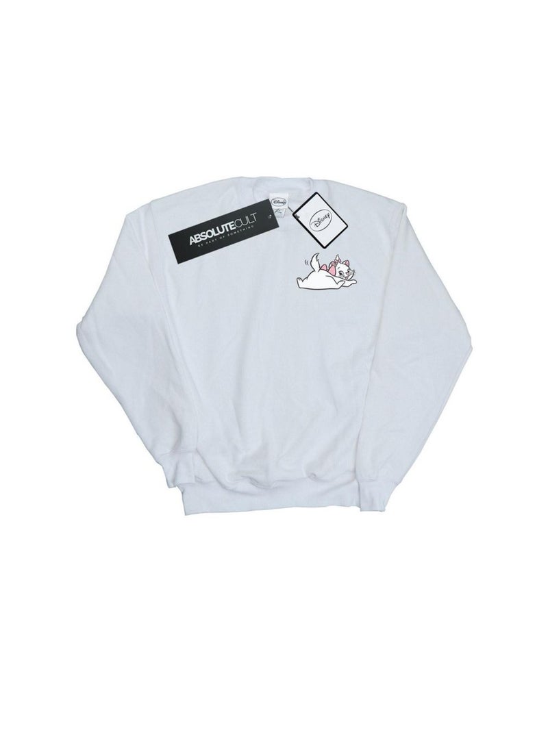 Disney - Sweat ARISTOCATS SWEET Blanc - Kiabi