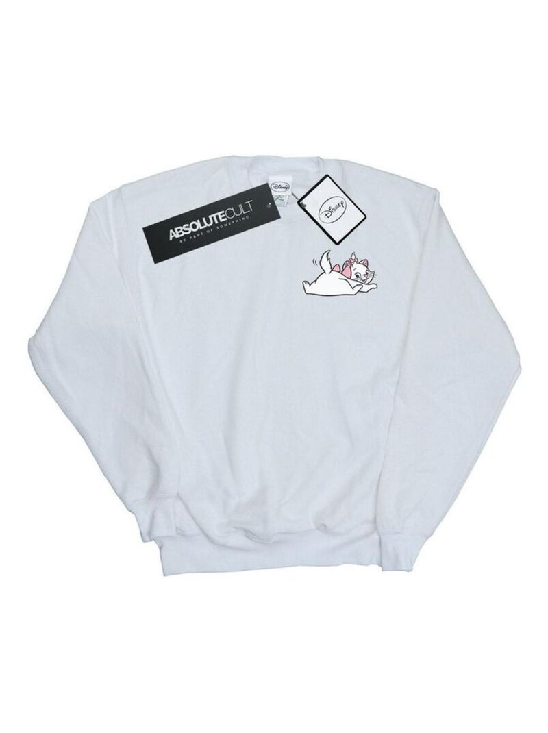 Disney - Sweat ARISTOCATS SWEET Blanc - Kiabi