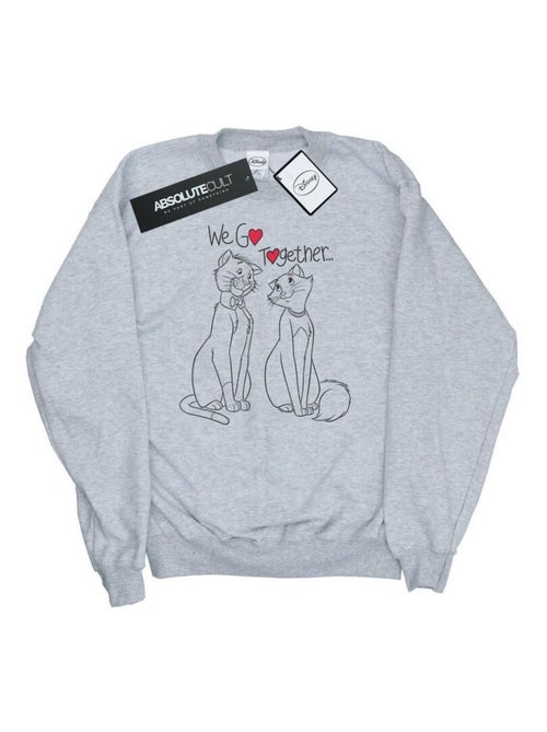 Disney - Sweat ARISTOCATS WE GO TOGETHER - Kiabi Disney - Sweat ARISTOCATS WE GO TOGETHER - Kiabi