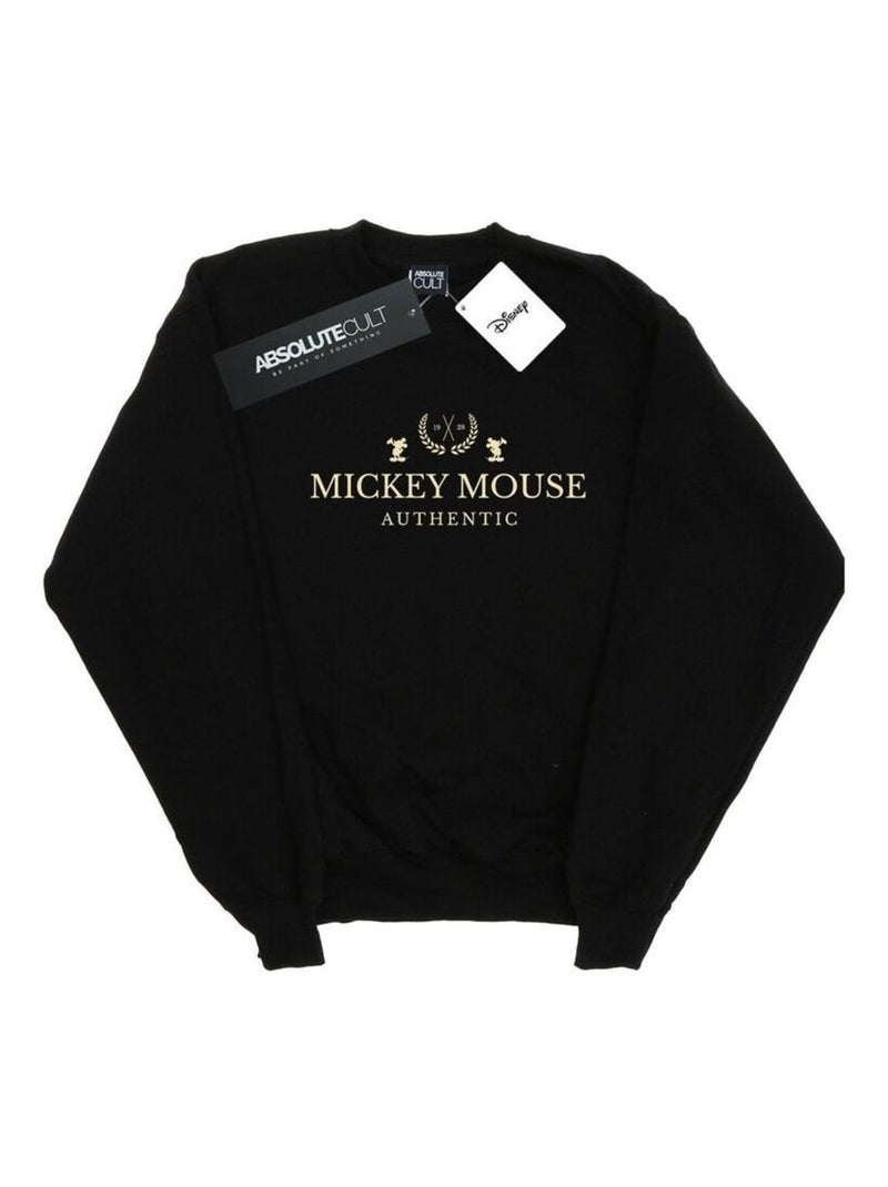 Disney - Sweat AUTHENTIC Noir - Kiabi