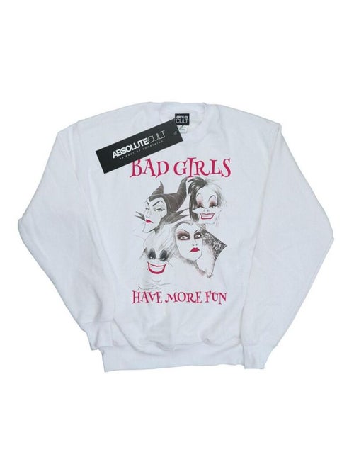 Disney - Sweat BAD GIRLS HAVE MORE FUN - Kiabi Disney - Sweat BAD GIRLS HAVE MORE FUN - Kiabi