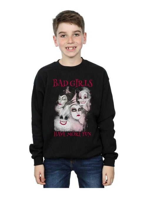 Disney - Sweat BAD GIRLS HAVE MORE FUN - Kiabi