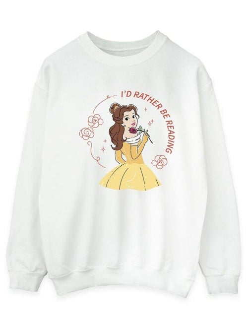 Disney - Sweat BEAUTY AND THE BEAST I'D RATHER BE READING - Kiabi Disney - Sweat BEAUTY AND THE BEAST I'D RATHER BE READING - Kiabi