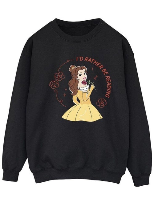 Disney - Sweat BEAUTY AND THE BEAST I'D RATHER BE READING - Kiabi Disney - Sweat BEAUTY AND THE BEAST I'D RATHER BE READING - Kiabi