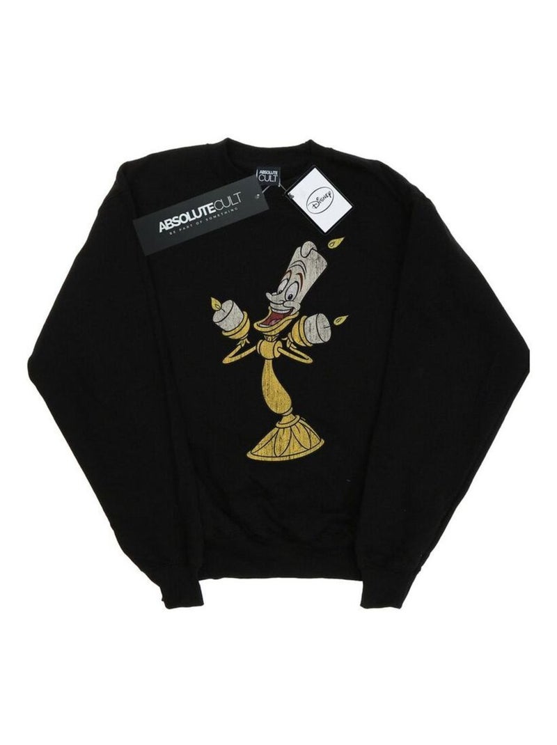 Disney - Sweat BEAUTY AND THE BEAST Noir - Kiabi