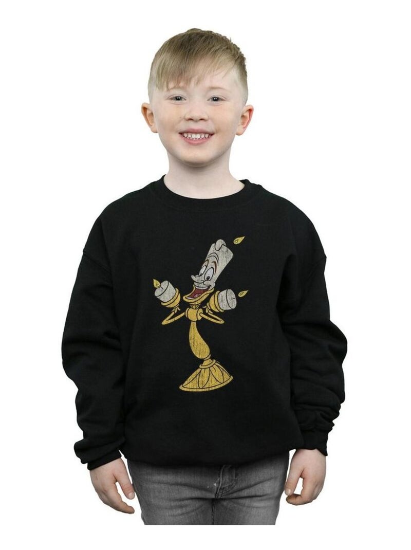 Disney - Sweat BEAUTY AND THE BEAST Noir - Kiabi