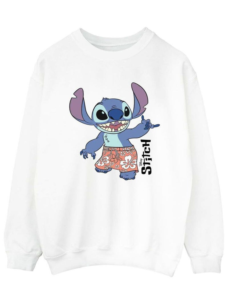 Disney - Sweat BERMUDA SHORTS Blanc - Kiabi