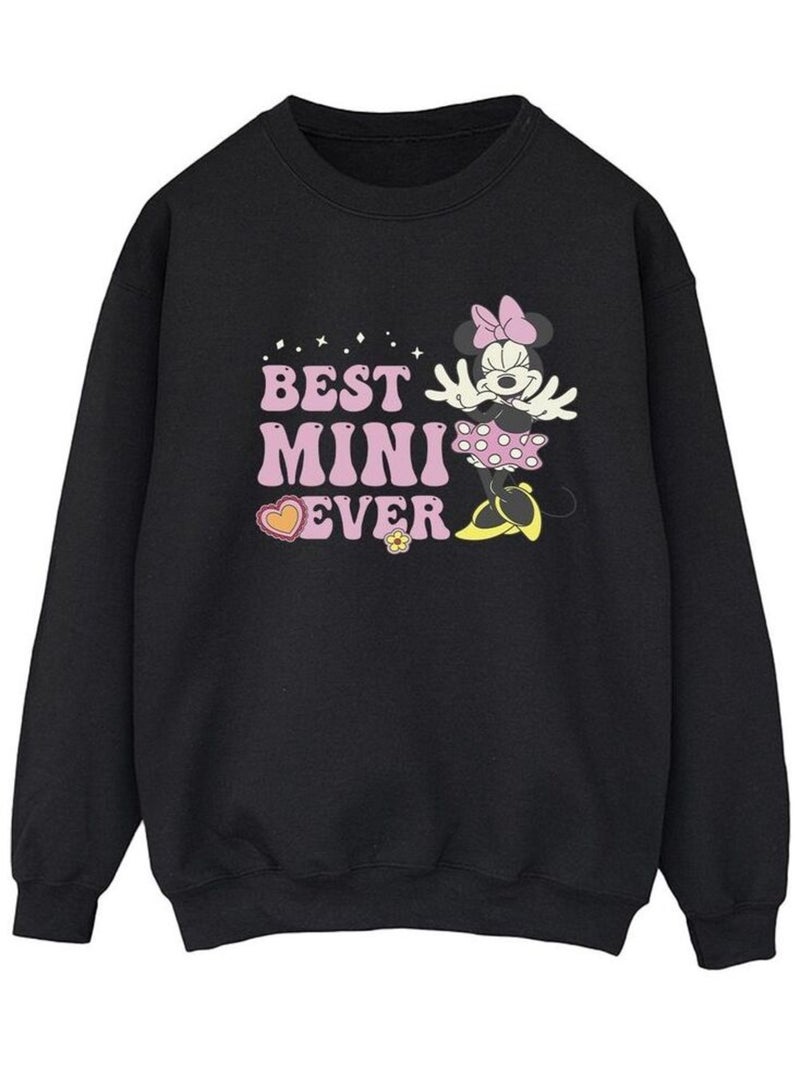 Disney - Sweat BEST MINI EVER Noir - Kiabi