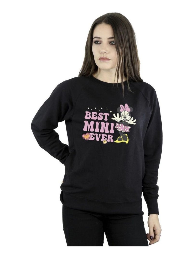 Disney - Sweat BEST MINI EVER Noir - Kiabi