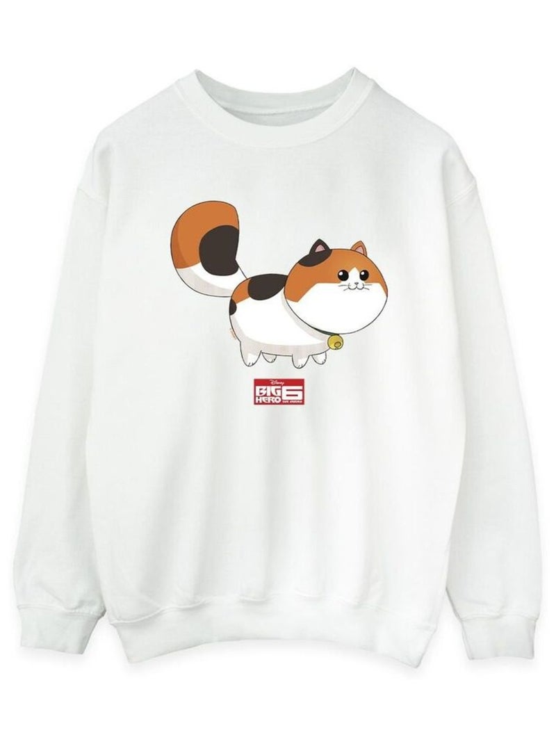 Disney - Sweat BIG HERO Blanc - Kiabi
