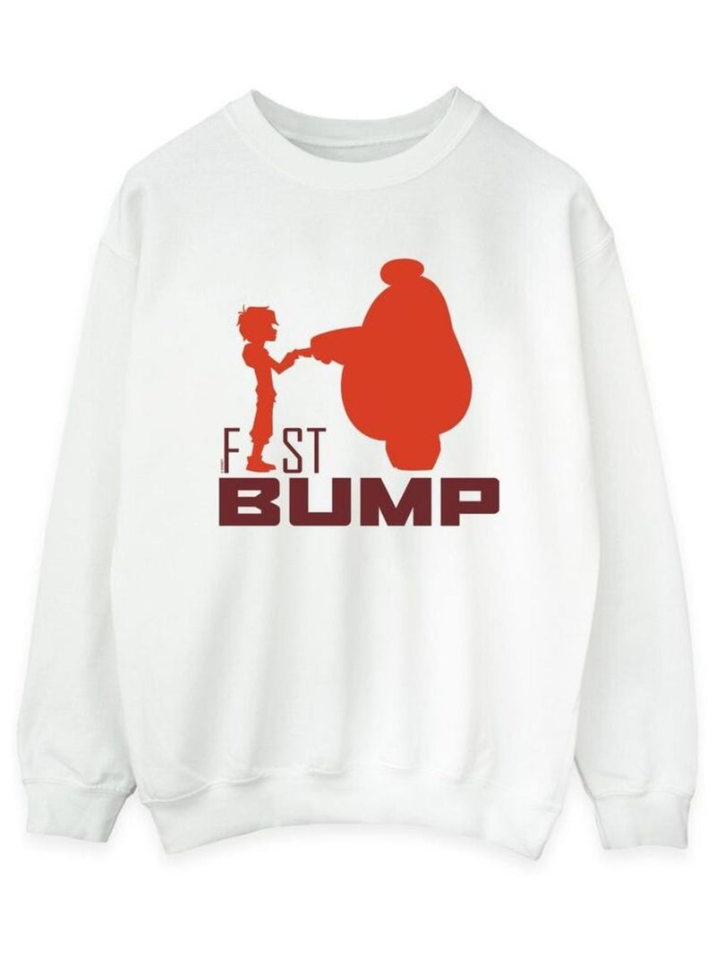 Disney - Sweat BIG HERO Blanc - Kiabi