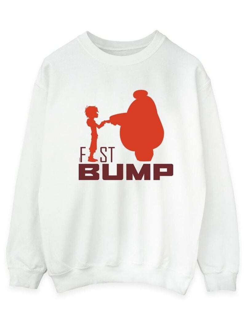 Disney - Sweat BIG HERO Blanc - Kiabi
