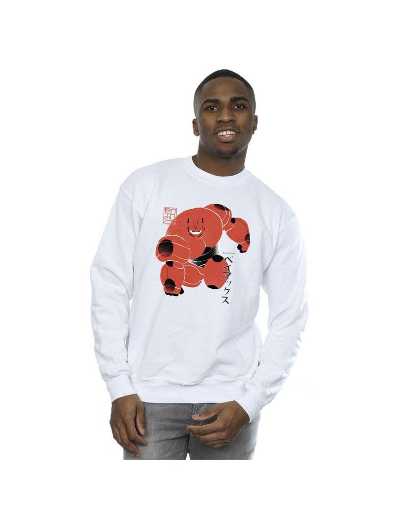 Disney - Sweat BIG HERO Blanc - Kiabi
