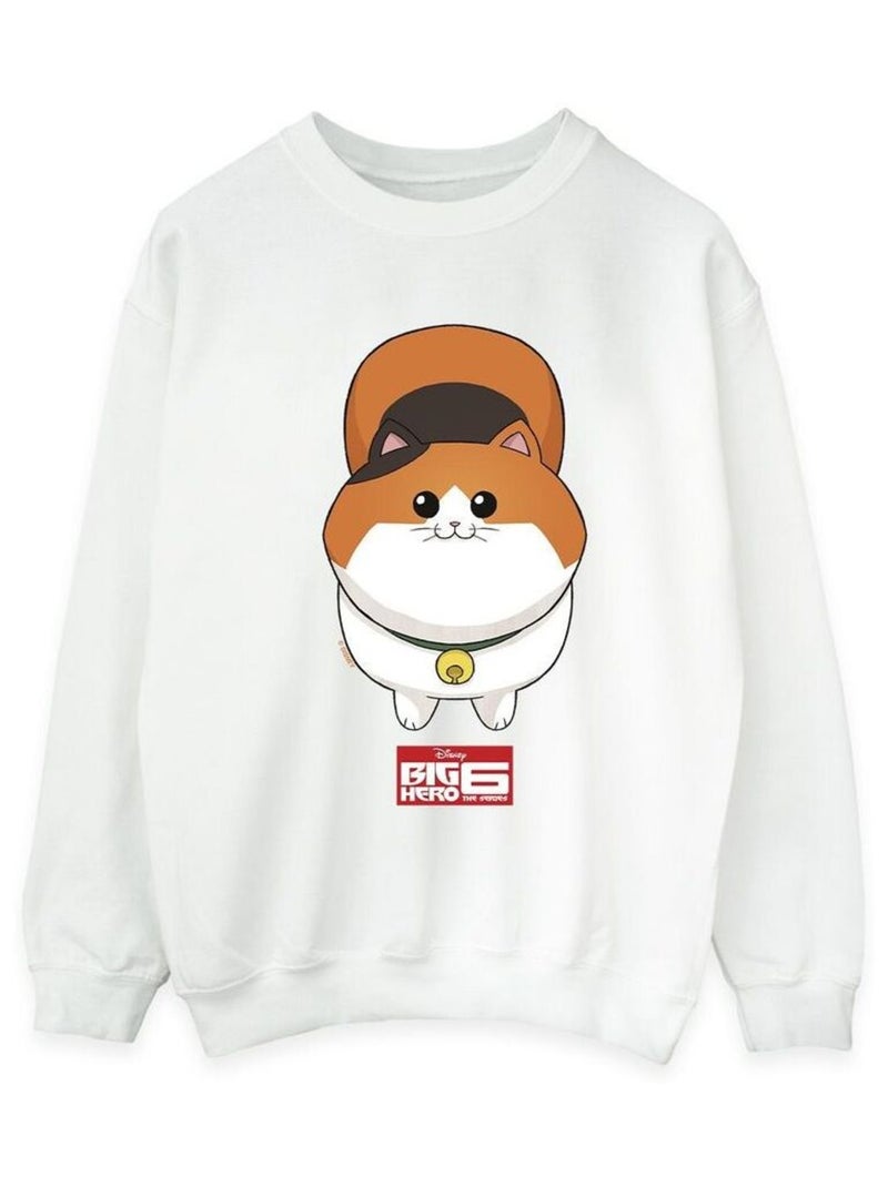 Disney - Sweat BIG HERO Blanc - Kiabi