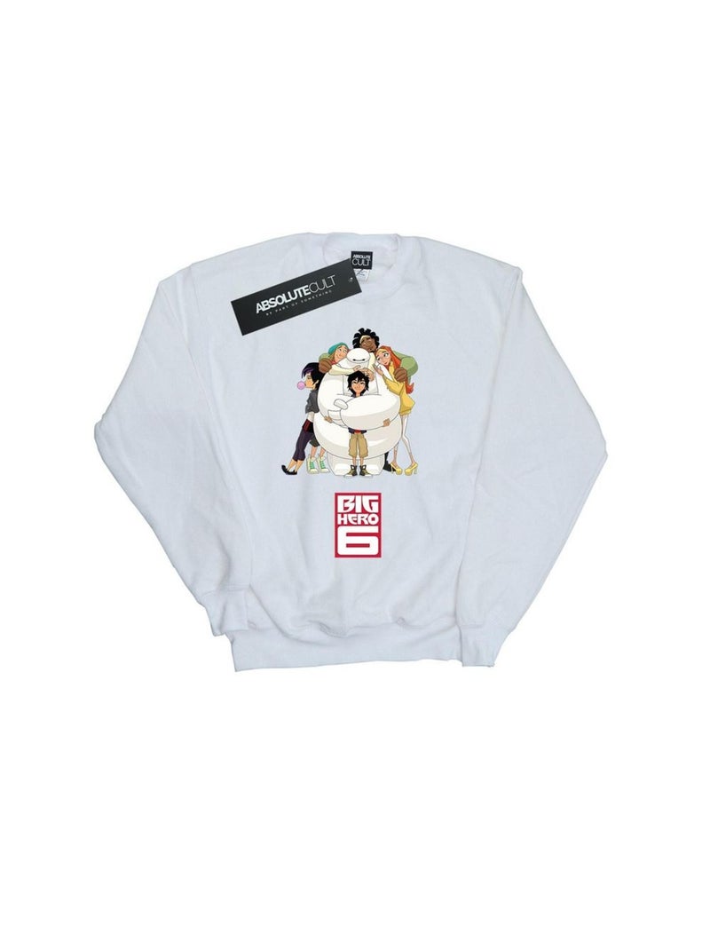 Disney - Sweat BIG HERO Blanc - Kiabi