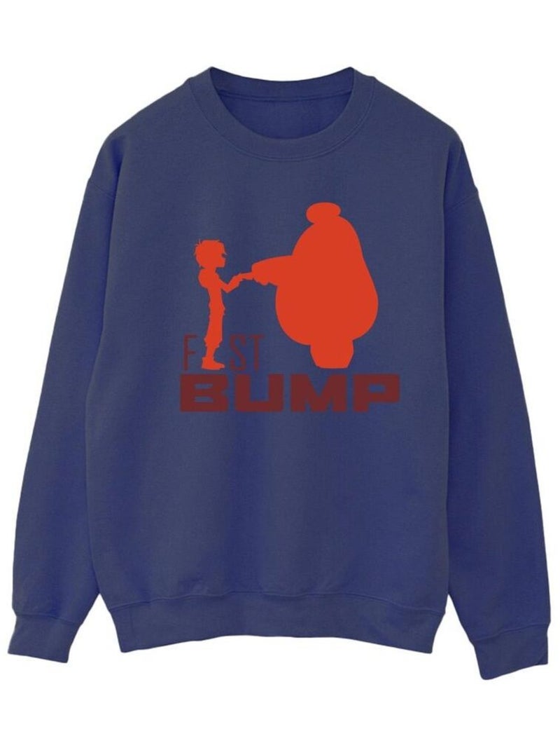 Disney - Sweat BIG HERO Bleu marine - Kiabi