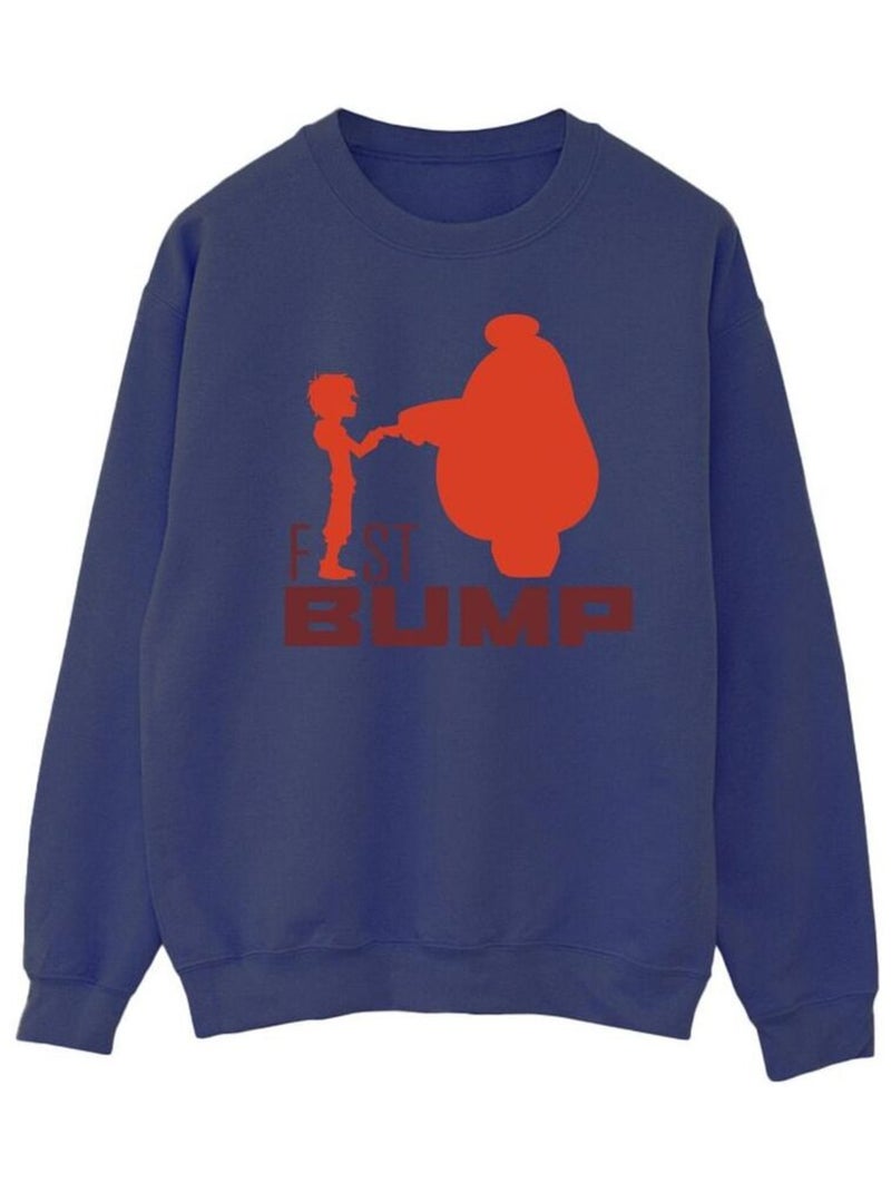 Disney - Sweat BIG HERO Bleu marine - Kiabi
