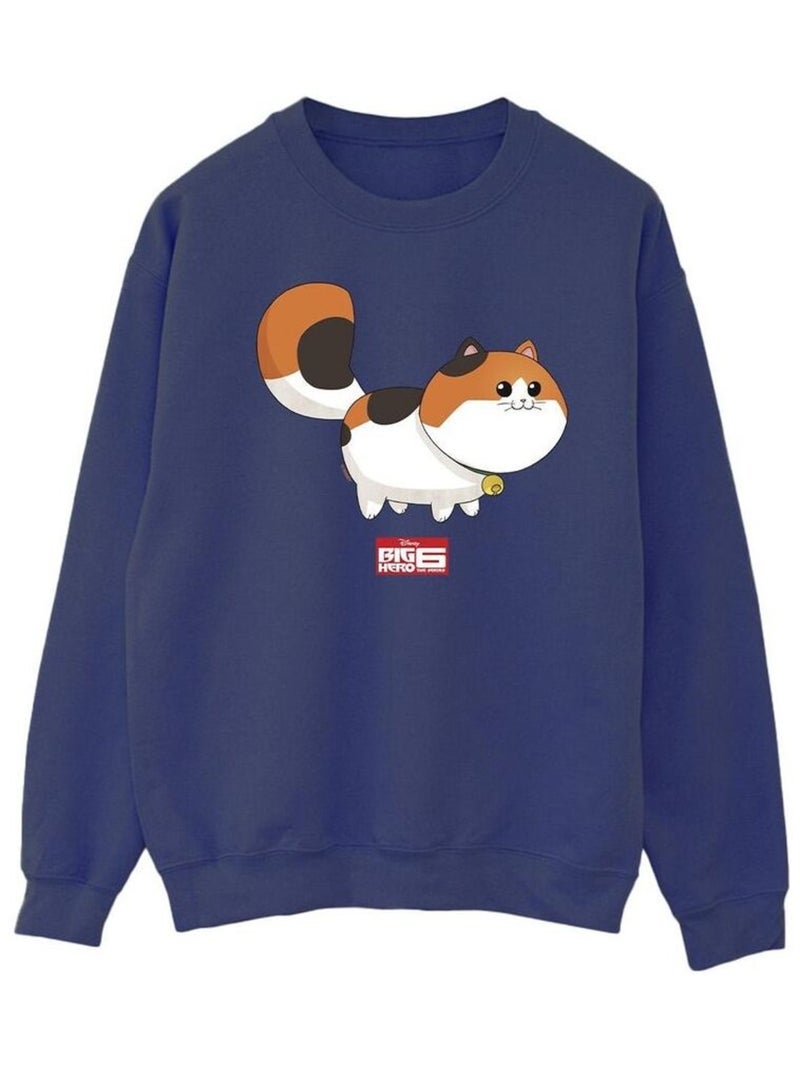 Disney - Sweat BIG HERO Bleu marine - Kiabi