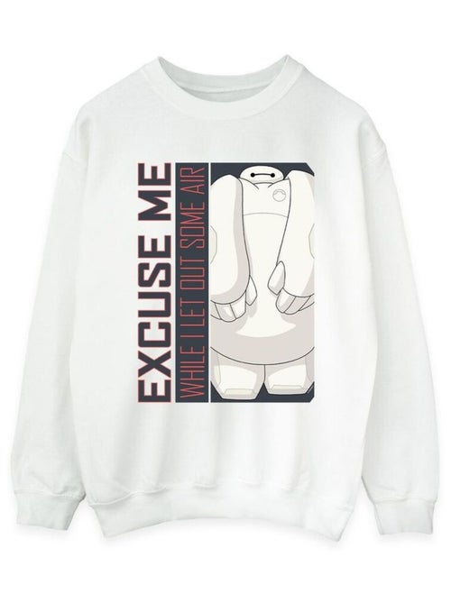 Disney - Sweat BIG HERO EXCUSE ME SOME AIR - Kiabi
