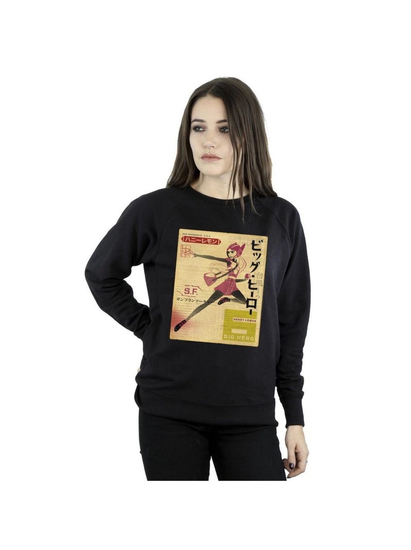 Disney - Sweat BIG HERO Noir - Kiabi