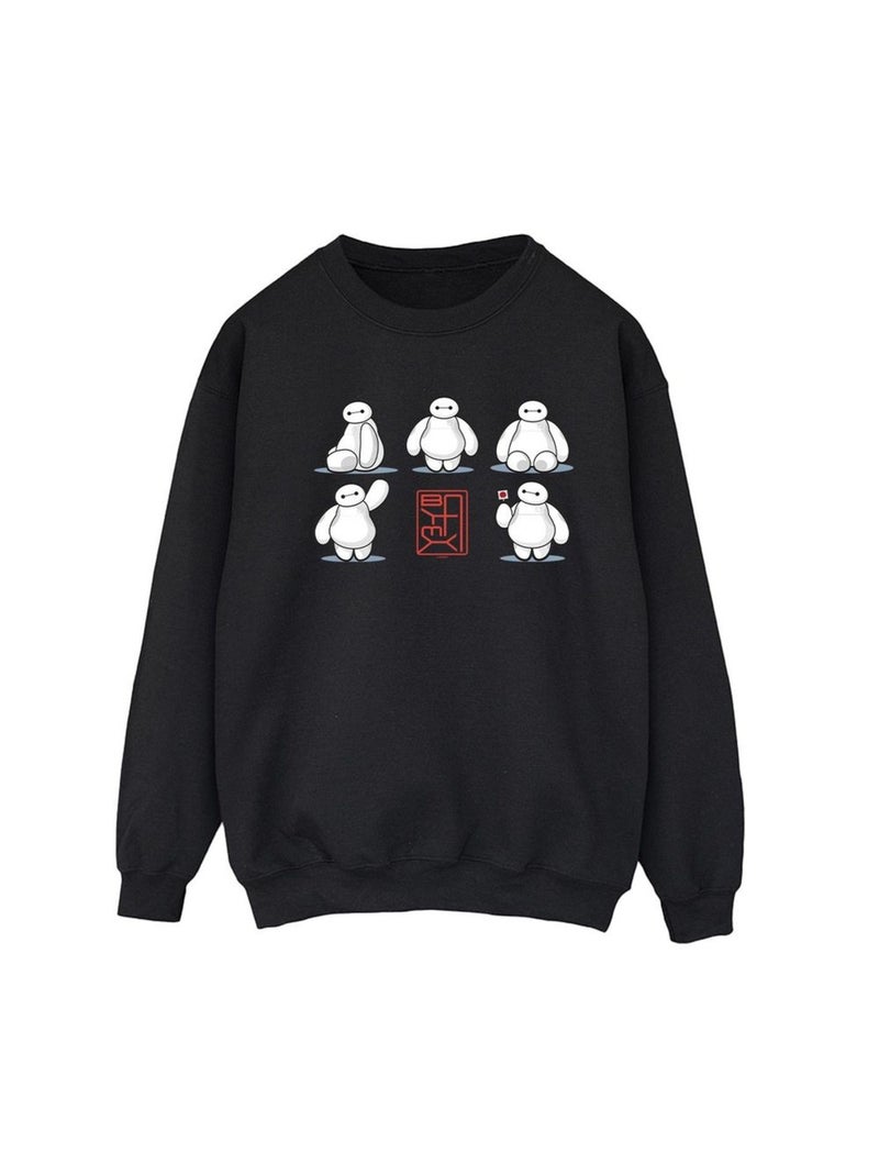 Disney - Sweat BIG HERO Noir - Kiabi