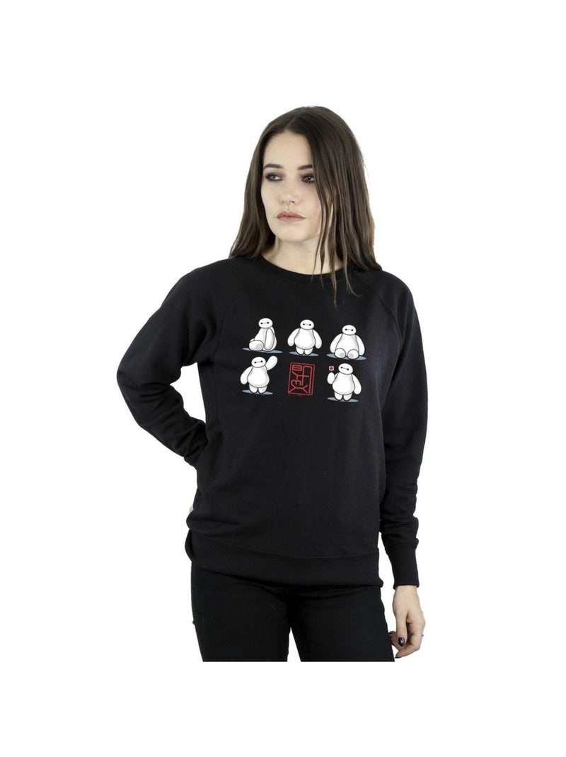 Disney - Sweat BIG HERO Noir - Kiabi