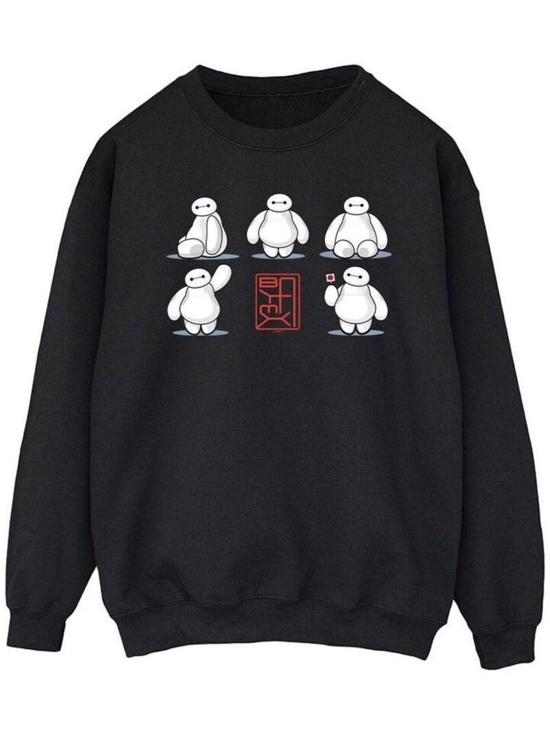 Disney - Sweat BIG HERO Noir - Kiabi