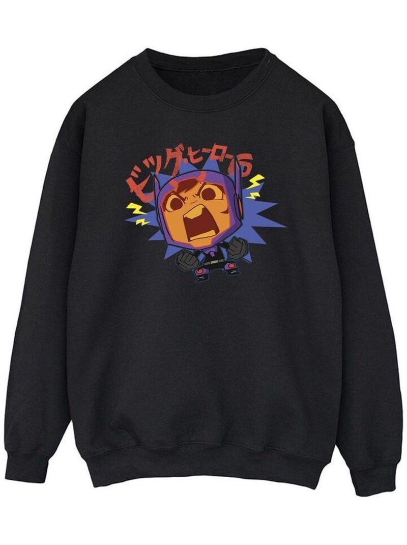 Disney - Sweat BIG HERO Noir - Kiabi