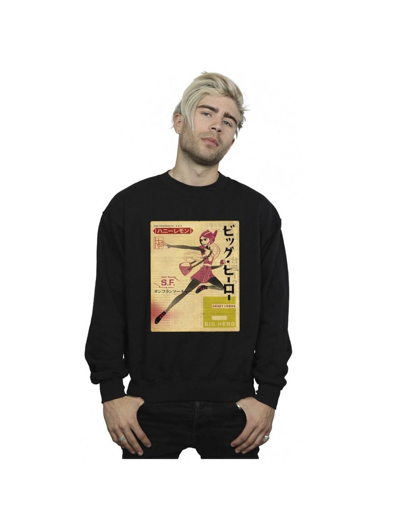 Disney - Sweat BIG HERO Noir - Kiabi