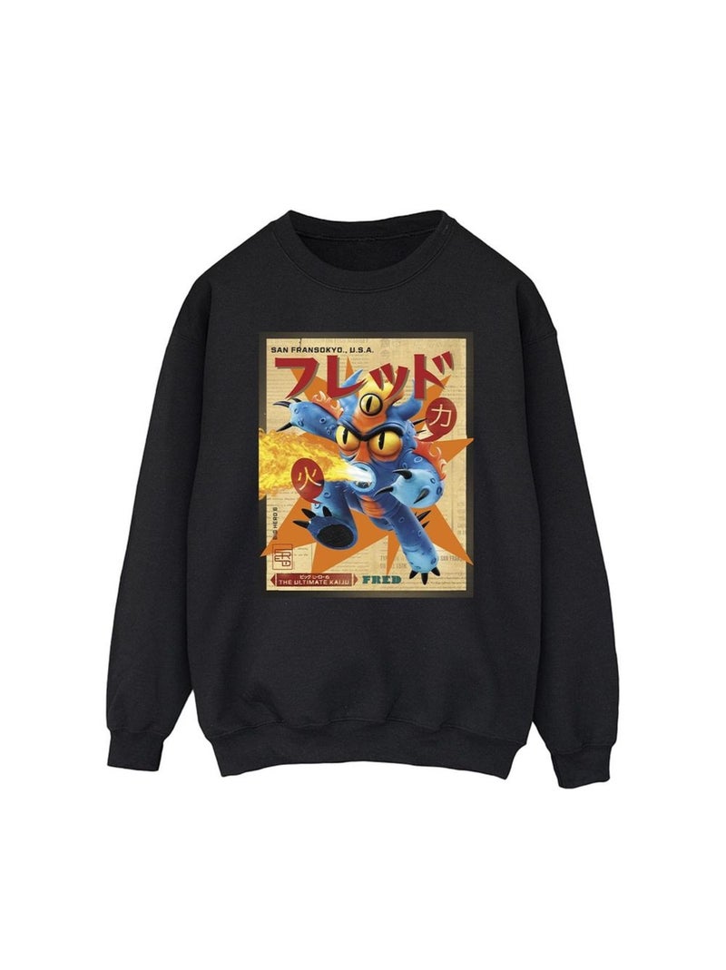Disney - Sweat BIG HERO Noir - Kiabi