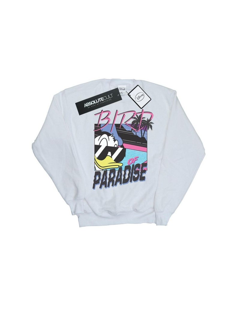 Disney - Sweat BIRD OF PARADISE Blanc - Kiabi