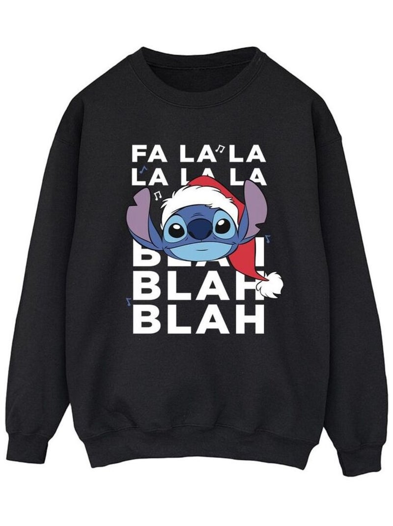 Disney - Sweat BLAH BLAH BLAH Noir - Kiabi
