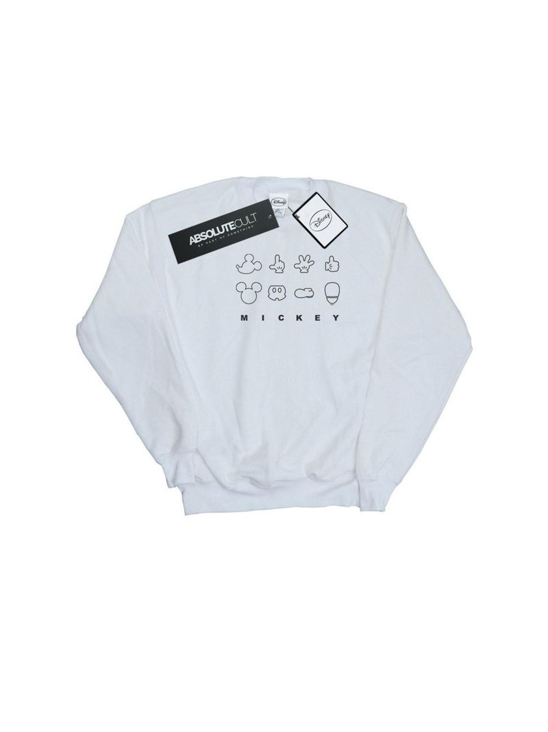 Disney - Sweat Blanc - Kiabi