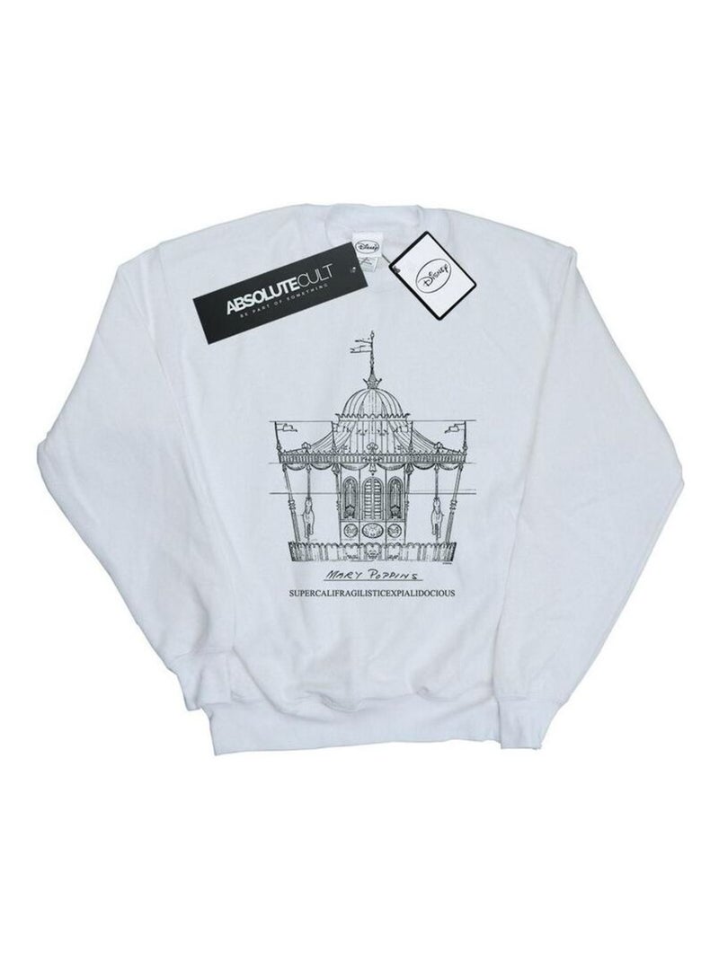 Disney - Sweat Blanc - Kiabi