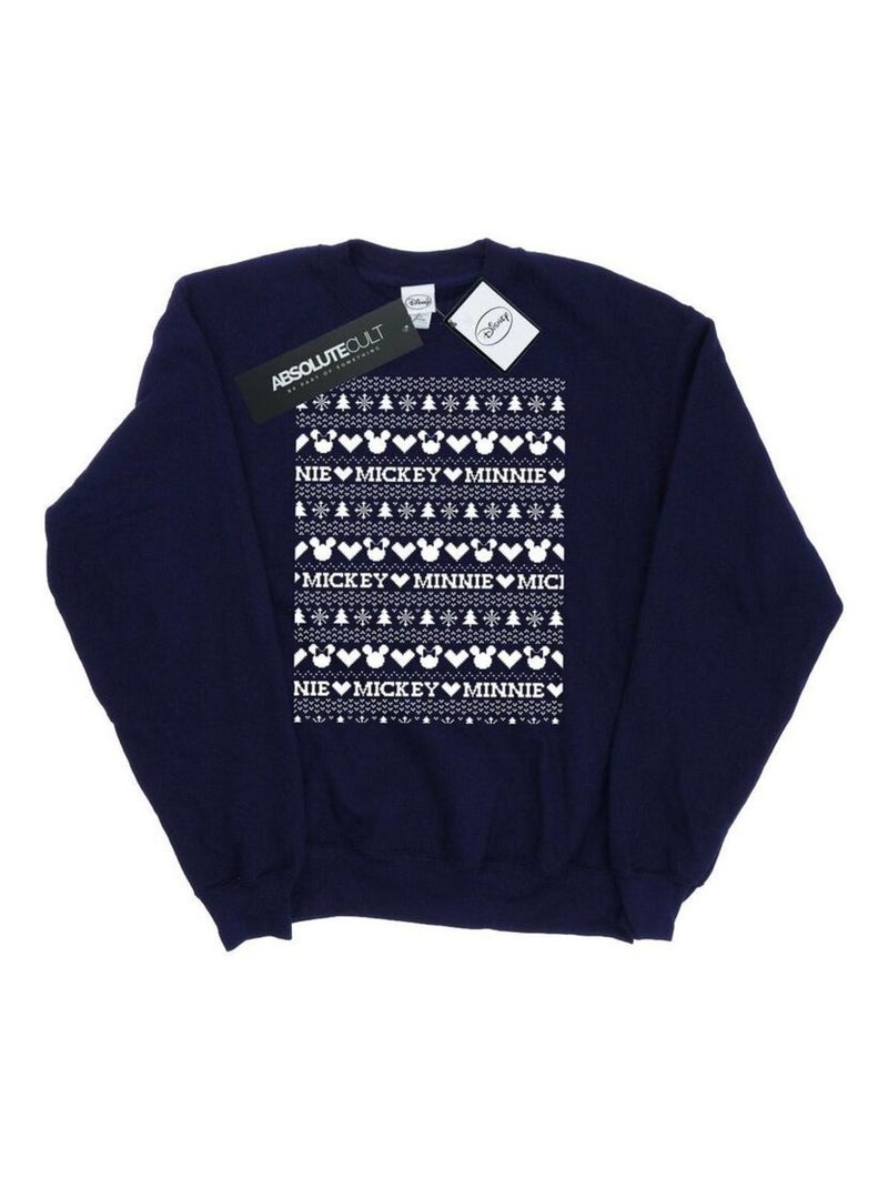 Disney - Sweat Bleu marine - Kiabi